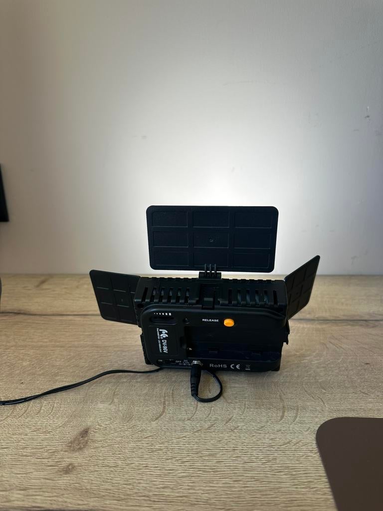 Falcon Eyes LED Lamp Set Dimbaar DV-96V-K2, Ophalen of Verzenden, Gebruikt