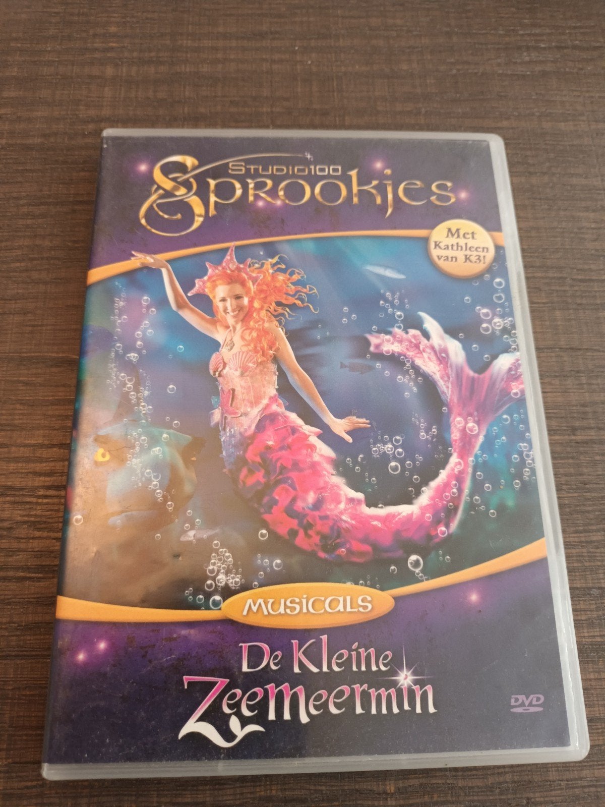 dvd De Kleine Zeemeermin musical, Alle leeftijden, Ophalen of Verzenden, Zo goed als nieuw