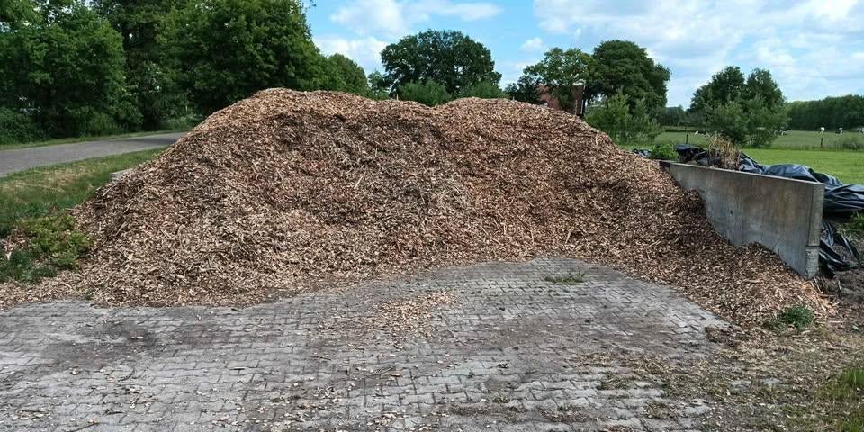 Houtsnippers, bos onderhoud en natuurdiensten, Ophalen of Verzenden, Boomschors