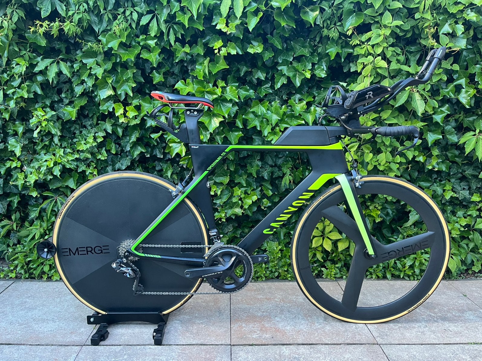 Canyon Speedmax CF 8.0 Di2 (M), Carbon, Zo goed als nieuw, Meer dan 20 versnellingen, 53 tot 57 cm