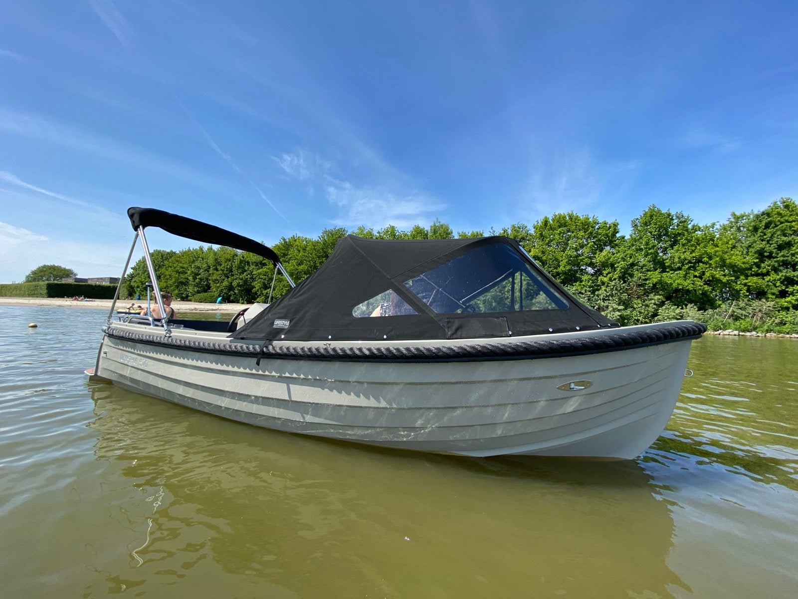 Lifestyle 570 sloep met trailer en elektrische lier, Watersport en Boten, Tender, Zo goed als nieuw, Lifestyle, Ophalen
