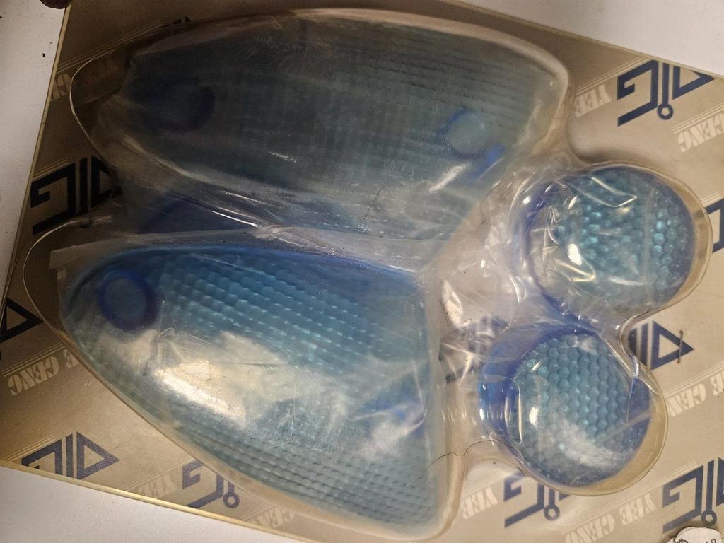 Aprilia SR WWW knipperlicht glas set blauw., -, -, Nieuw, Ophalen of Verzenden