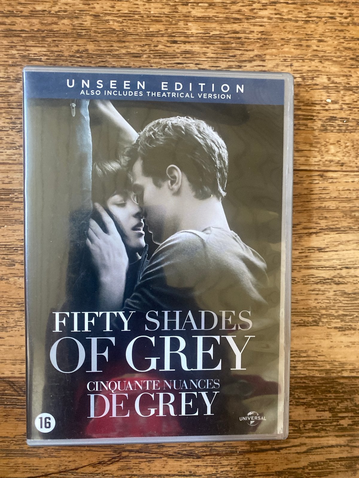 Fifty Shades of Grey - Unseen Edition Blu-ray, Cd's en Dvd's, Vanaf 16 jaar, Nederlands, Zo goed als nieuw, Engels