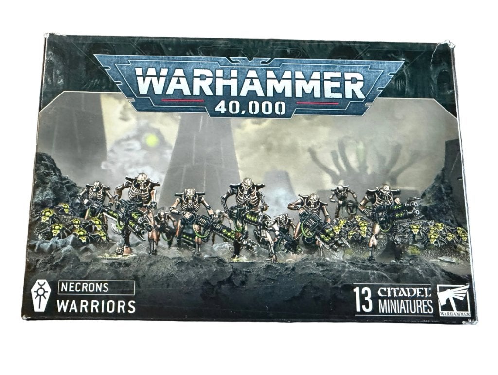 Warhammer 40K Necron Warriors, Hobby en Vrije tijd, ., Warhammer, Ophalen of Verzenden, Zo goed als nieuw