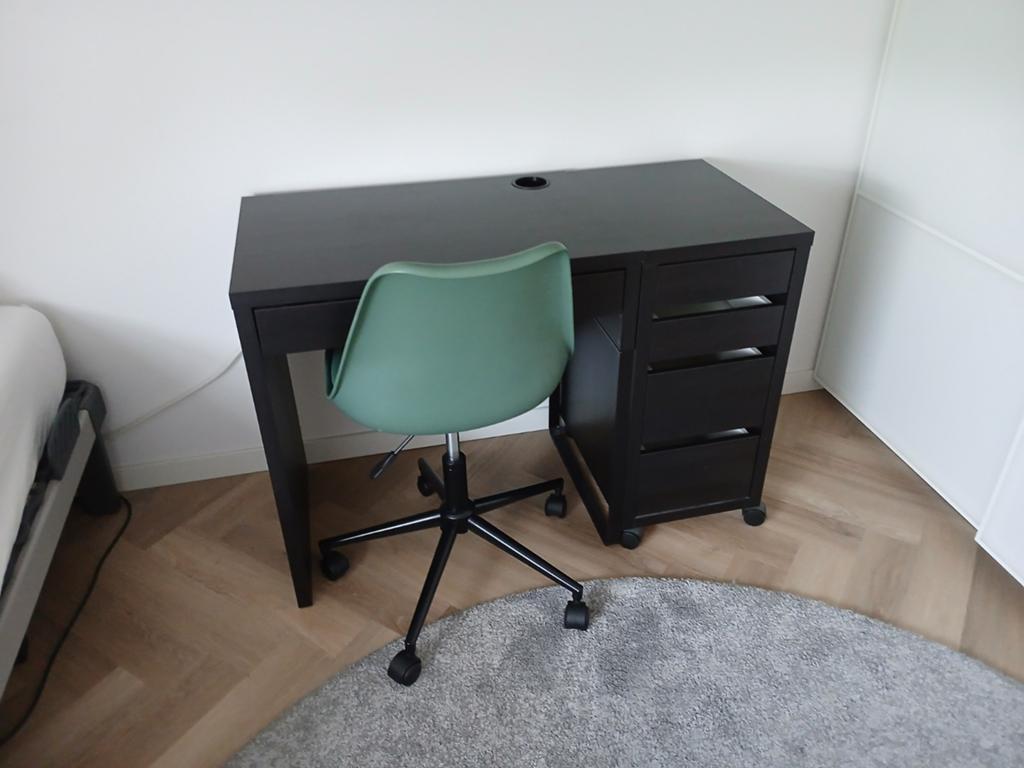 Bureau + ladeblok + bureaustoel, Huis en Inrichting, Ophalen of Verzenden, Zo goed als nieuw
