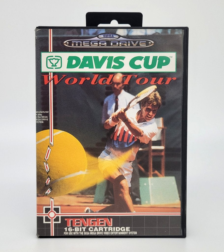 Davis Cup World Tour - SEGA Mega Drive - Boxed - PAL, Spelcomputers en Games, Gebruikt, Verzenden, 2 spelers, Nvt