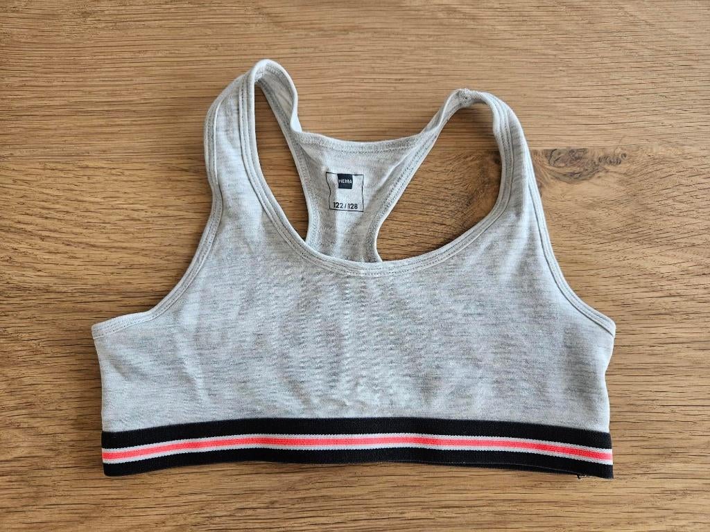 Topje (ondergoed) van Hema maat 122/128, Kinderen en Baby's, Nacht- of Onderkleding, Gebruikt, Ophalen of Verzenden, Hema