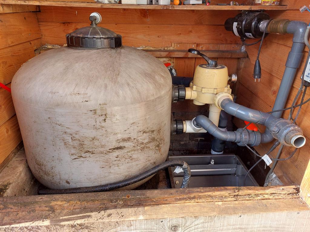 Beadfilter met zeef blowen en dompel uv, Ophalen of Verzenden, Vijverfilter