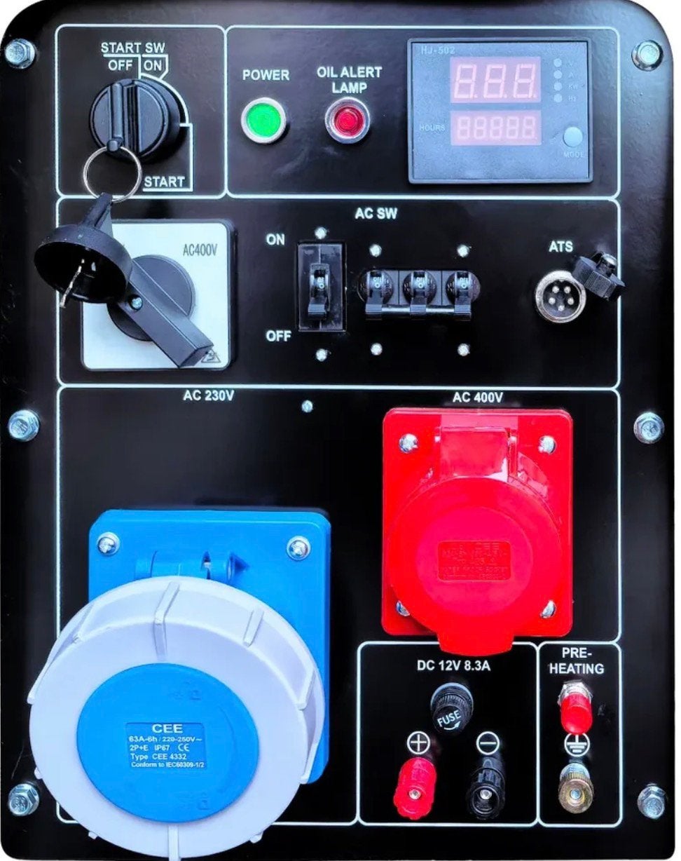 Diesel Generator 16 kW Geluidsgedempt met ATS en AVR, Ophalen, Nieuw