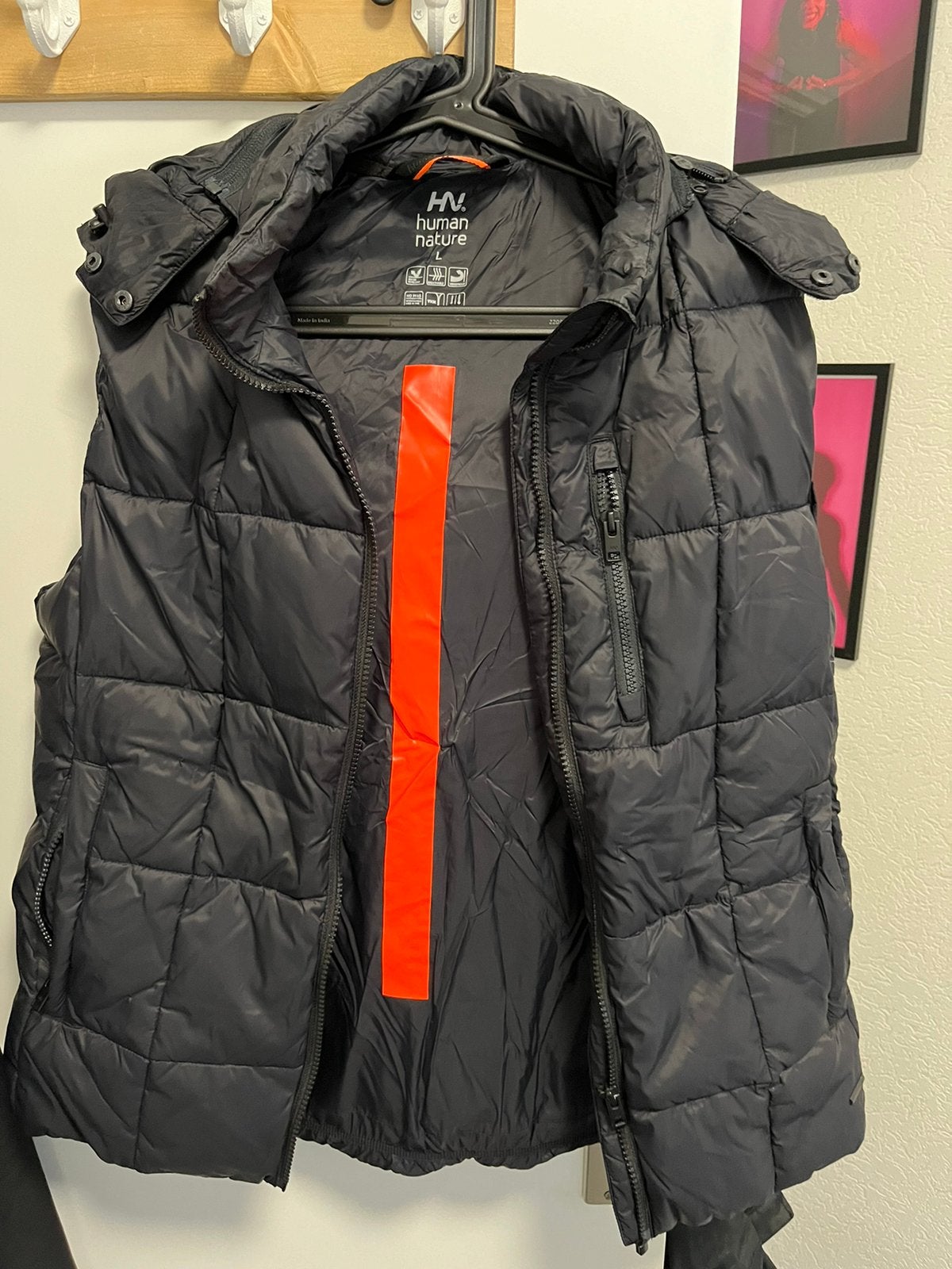 Human nature bodywarmer maat L, Ophalen of Verzenden, Zo goed als nieuw, Maat 38/40 (M), Blauw