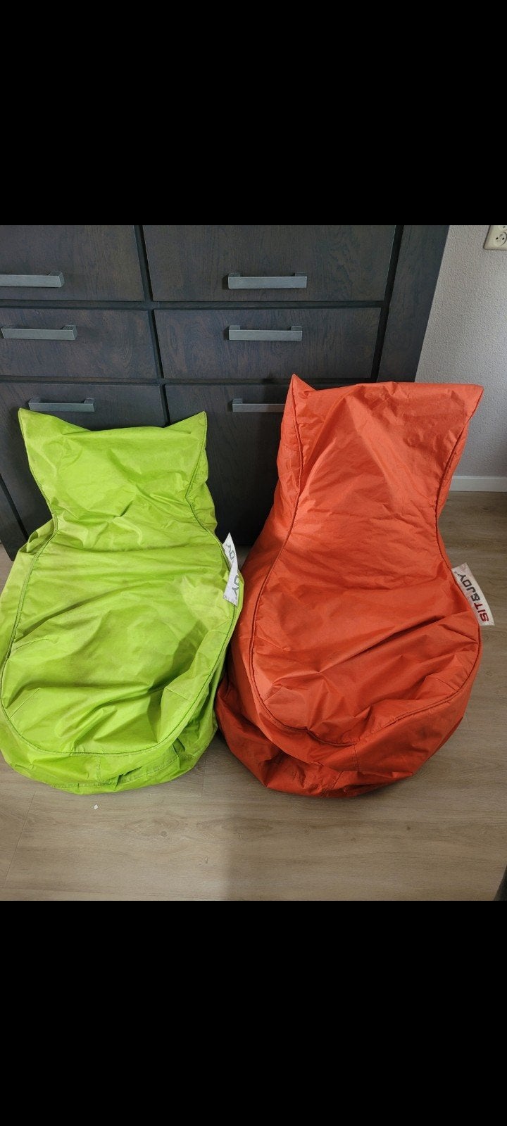 Zitzakken sit&joy, Ophalen, Groen