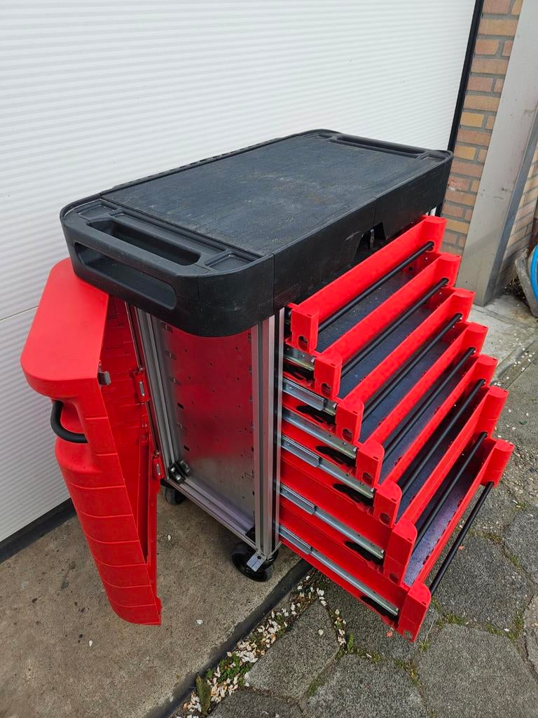 Wurth Rode gereedschapskist / greedschapwagen wielen, Ophalen of Verzenden