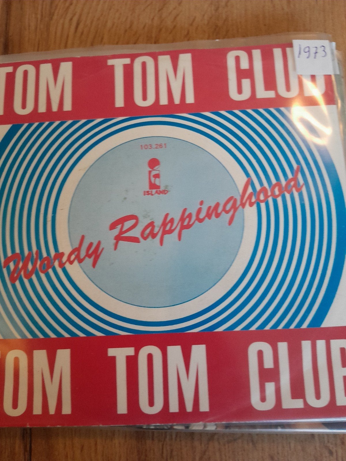 Tom tom club 7inch wordy rappinghood, Ophalen of Verzenden, Zo goed als nieuw, Pop