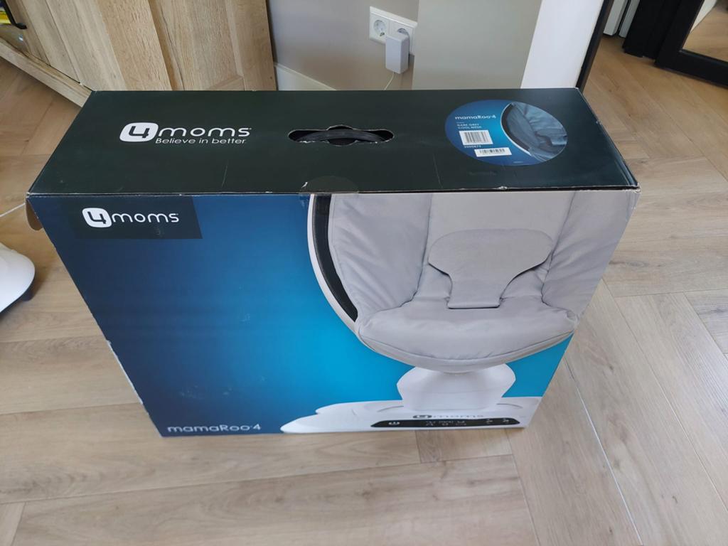 4moms mamaroo 4.0 schommelstoel, Schommelstoel, Ophalen, Overige merken, Met gordel(s) of riempje(s)