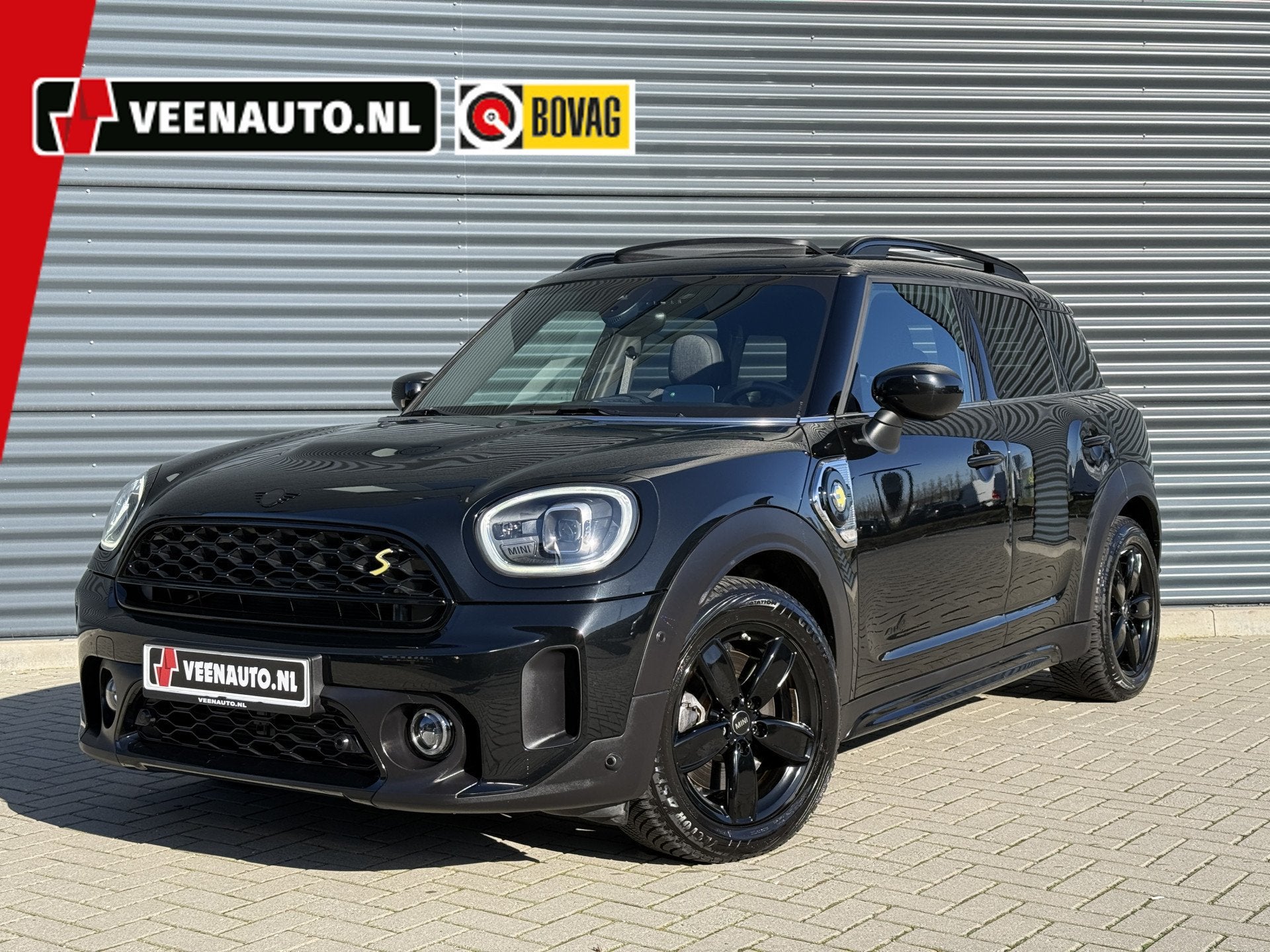 MINI Countryman 2.0 Cooper SE Pano/Camera/Apple (bj 2022), Auto's, Automaat, Gebruikt, Zwart, Countryman