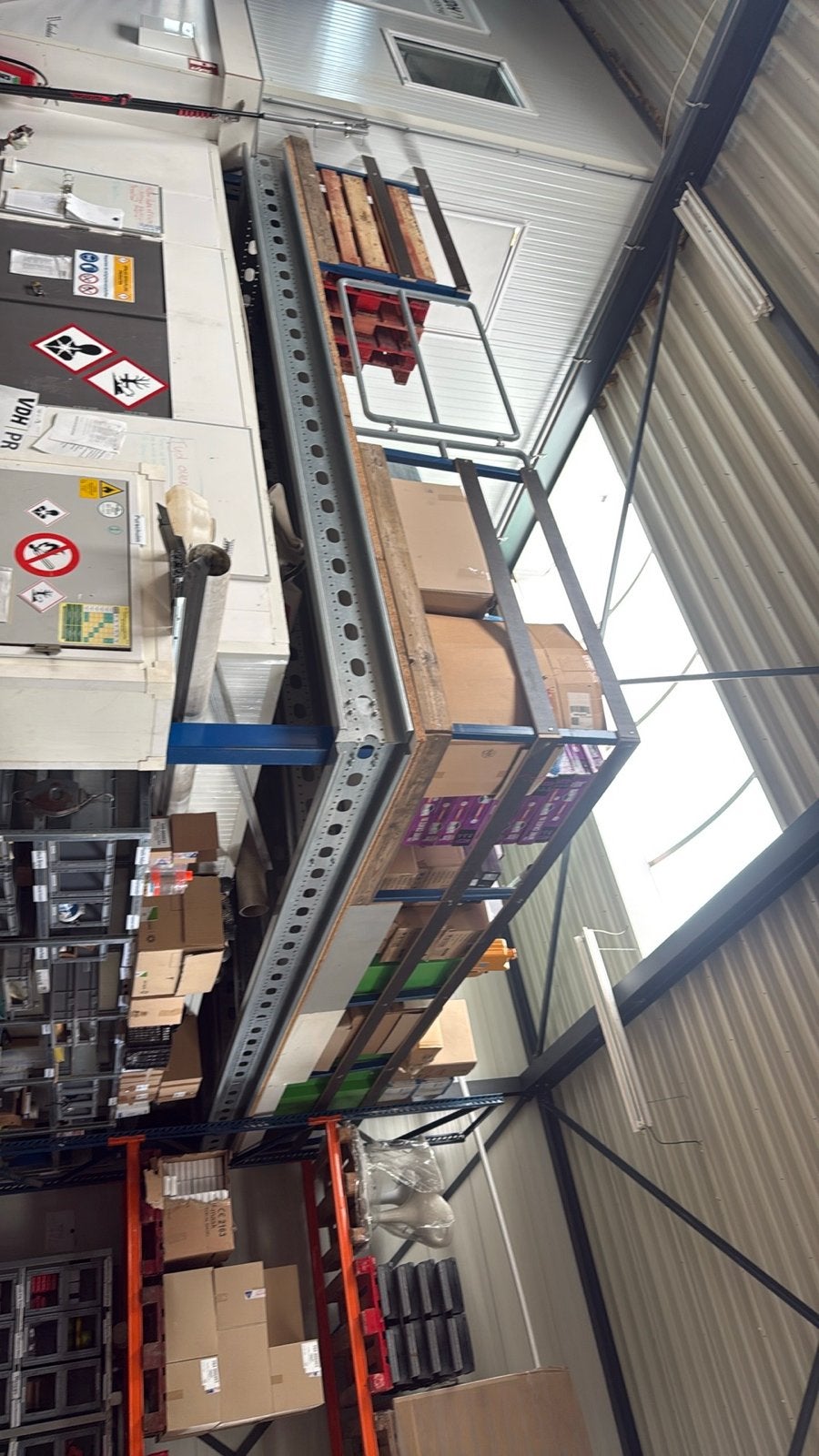 Entresolvloer 6x5 meter, Ophalen