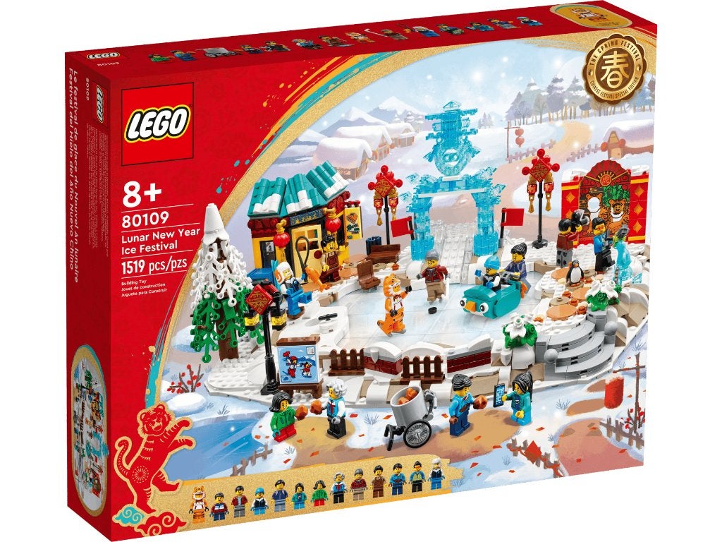 LEGO - IJsfestival tijdens Chinees nieuwjaar - 80109, Kinderen en Baby's, Speelgoed | Duplo en Lego, Ophalen, Overige thema's