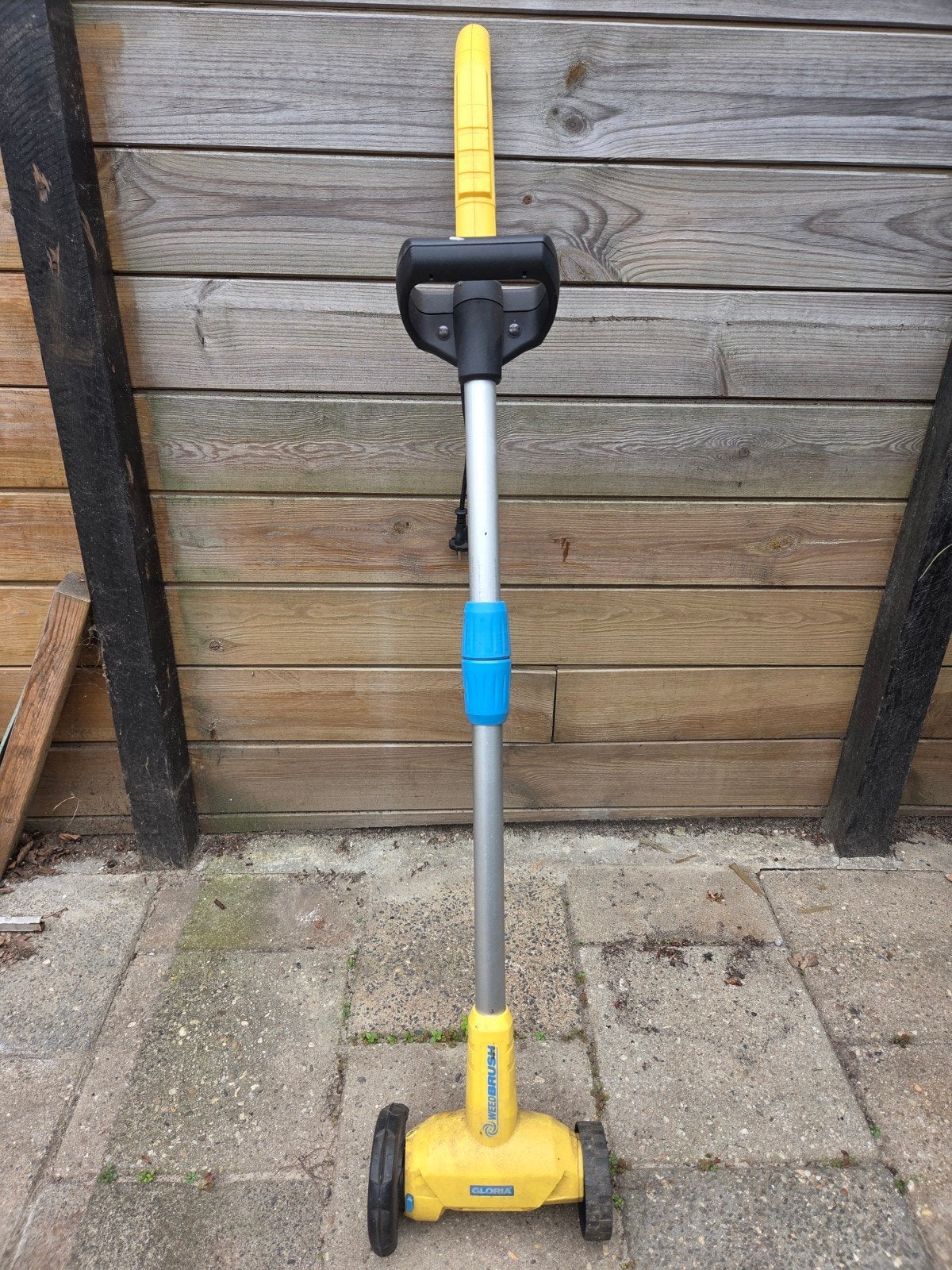 Elektrische onkruidborstel met wielen, Tuin en Terras, Grastrimmers, Gebruikt, Elektrisch, Minder dan 10 cm, Ophalen