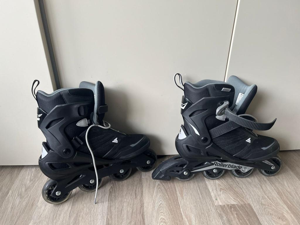 Skeelers maat 45, Heren, Zo goed als nieuw, Inline skates 4 wielen, Ophalen