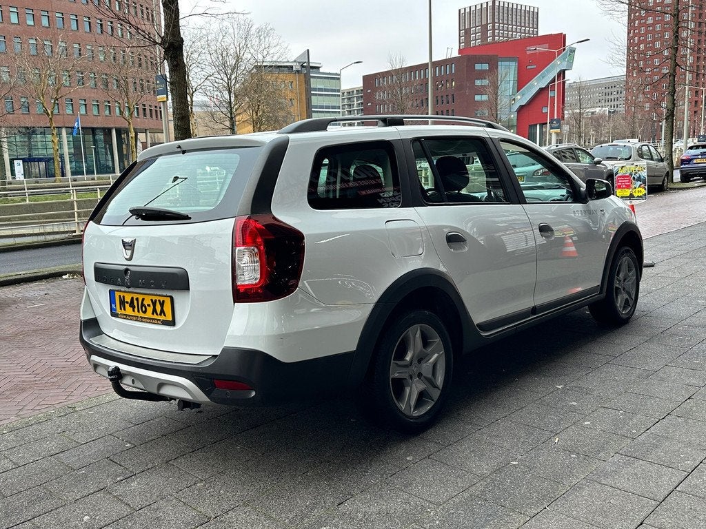 Dacia Logan MCV 0.9 TCe Stepway Navi Airco Camera PDC, Auto's, Dacia, Voorwielaandrijving, 898 cc, Stof, Gebruikt