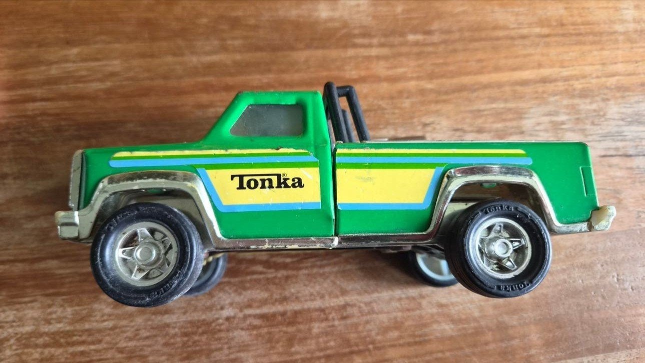 Tonka Ford Model Auto - Groen Speelgoedvoertuig, Hobby en Vrije tijd, Ophalen of Verzenden