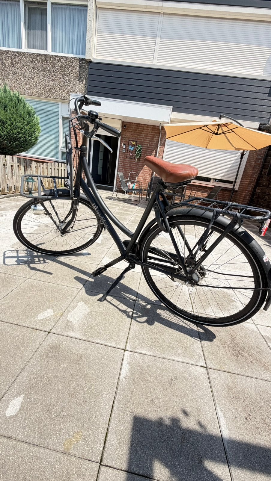 Cortina dames fiets, Fietsen en Brommers, Fietsen | Dames | Omafietsen, Ophalen, Gebruikt, Terugtraprem, Versnellingen