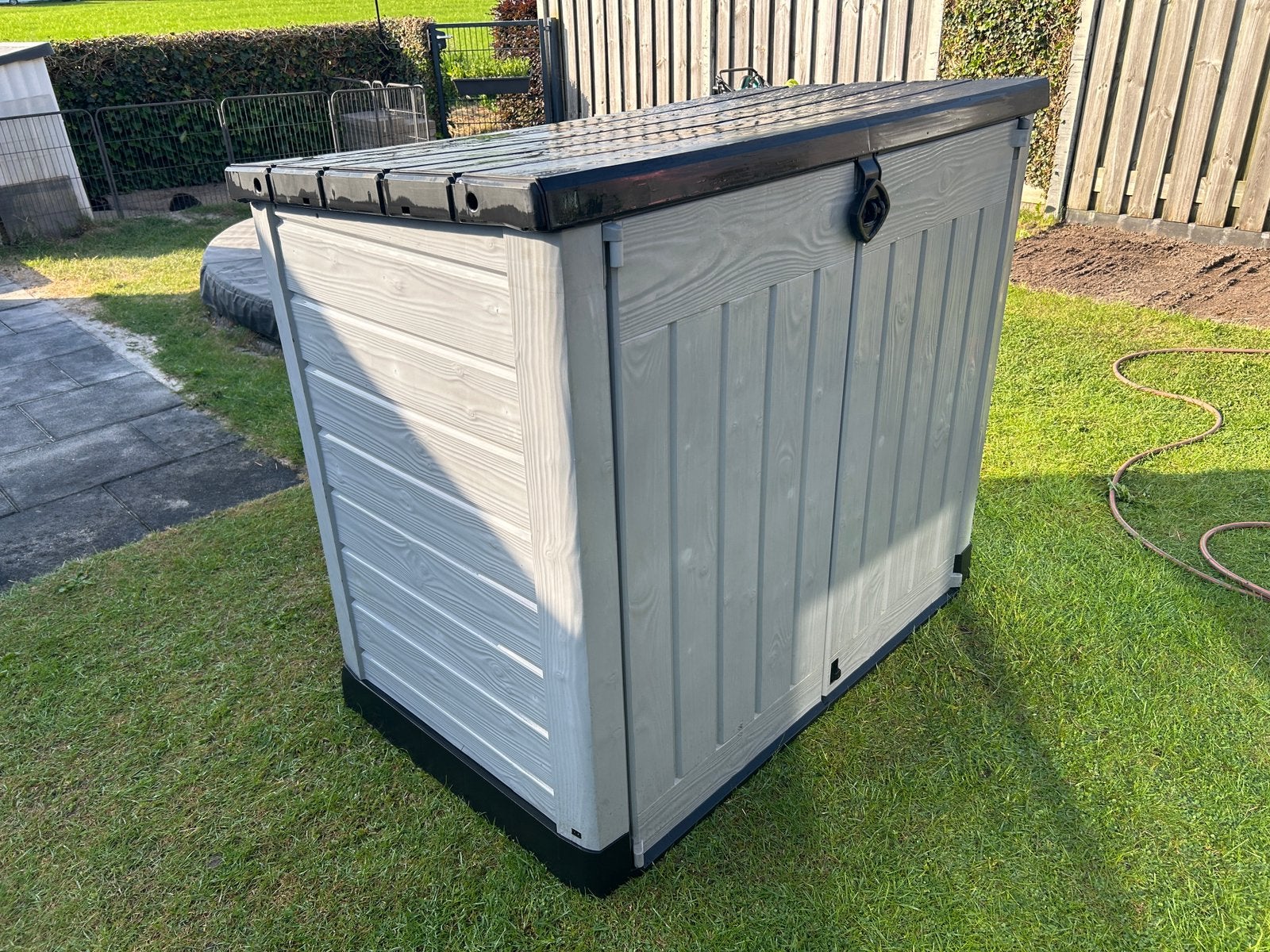 keter STORE-IT-OUT ACE 146 x 82 x 125 cm, Ophalen, Gebruikt, Kunststof, Containerberging