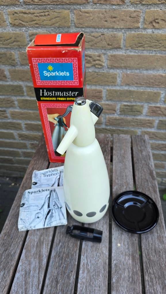 BOC soda sifon met doos, schaaltje, handleiding uit 1960-70, Ophalen, Huis en Inrichting