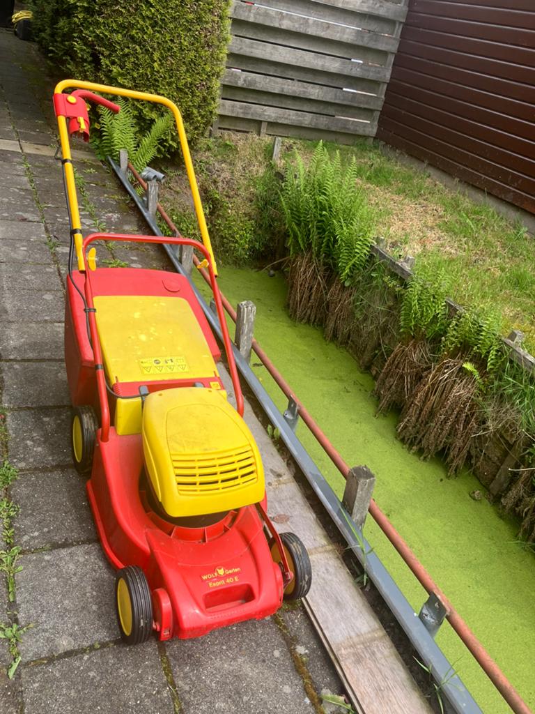 Electrische Grasmaaier Wolf Garten, Ophalen, Gebruikt