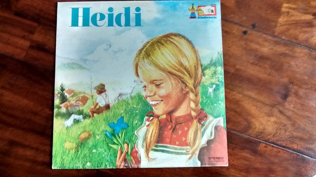 LP - Heidi Hoorspel, Cd's en Dvd's, Vinyl | Kinderen en Jeugd, Ophalen of Verzenden, Gebruikt, Verhaal of Sprookje