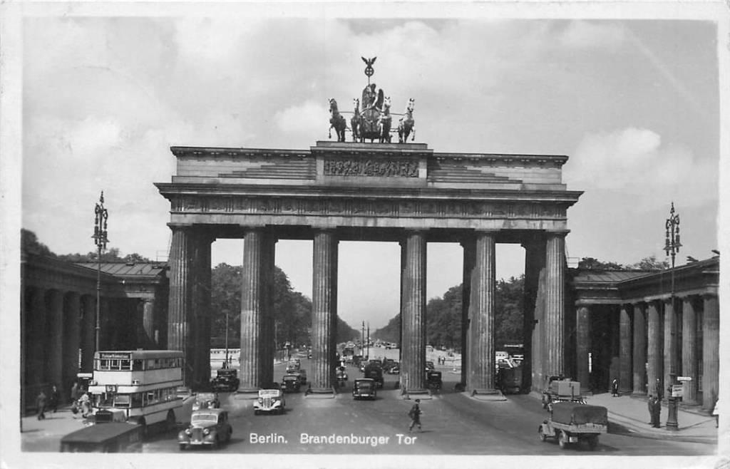 381-345-023 Berlin Brandenburger Tor, Verzenden, Voor 1920, Duitsland