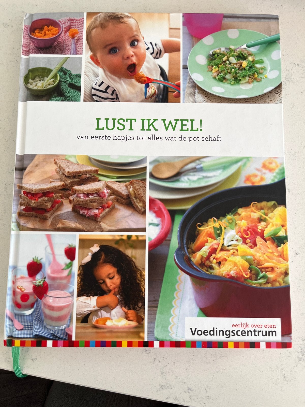 Lust Ik Wel! Kookboek Voedingscentrum - Baby/Kind, Boeken, Kookboeken, Voorgerechten en Soepen, Ophalen of Verzenden, Zo goed als nieuw