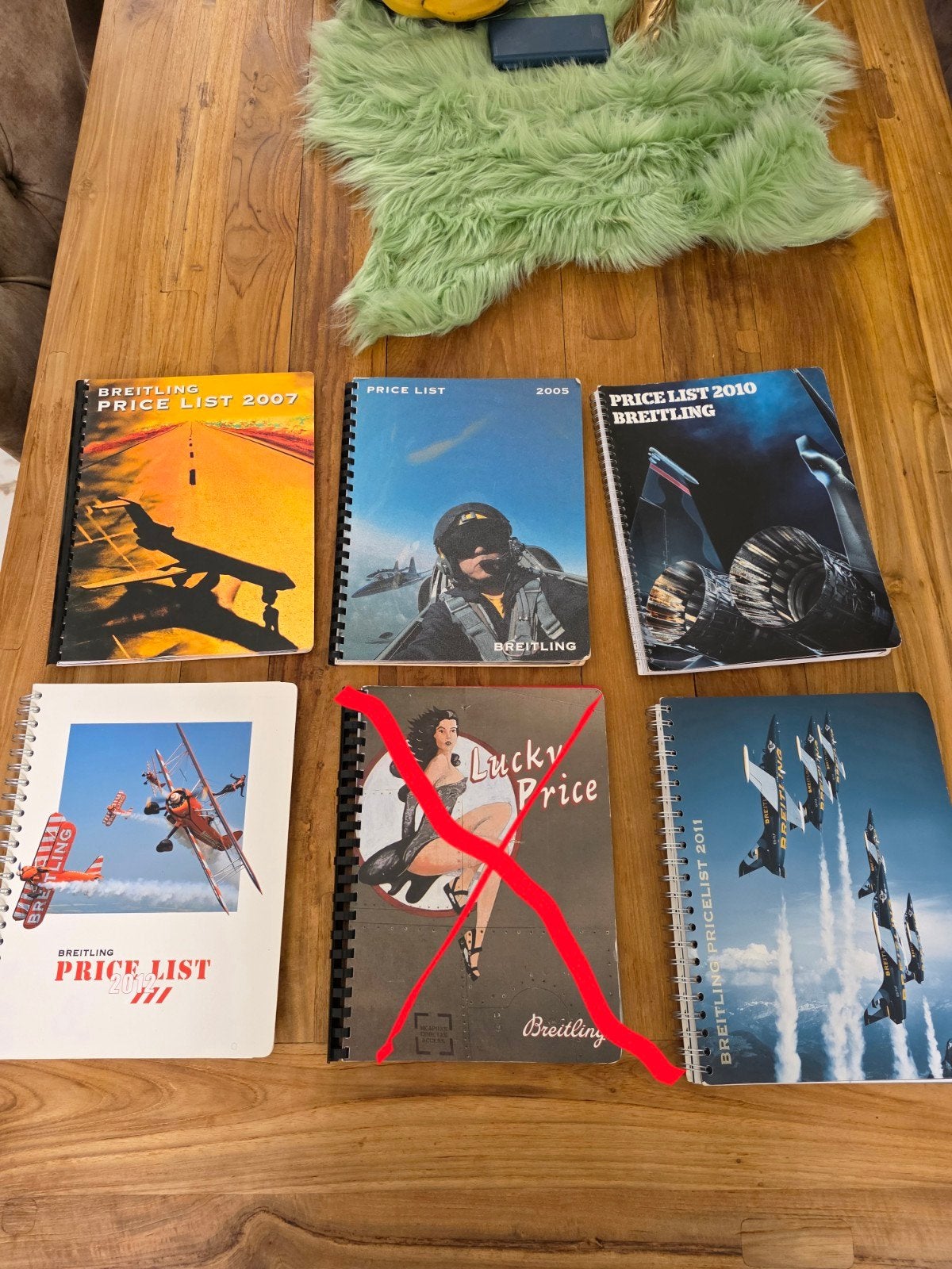 Breitling Prijslijsten Collectie (2005-2012), Ophalen of Verzenden, Gelezen, Breitling, Catalogus