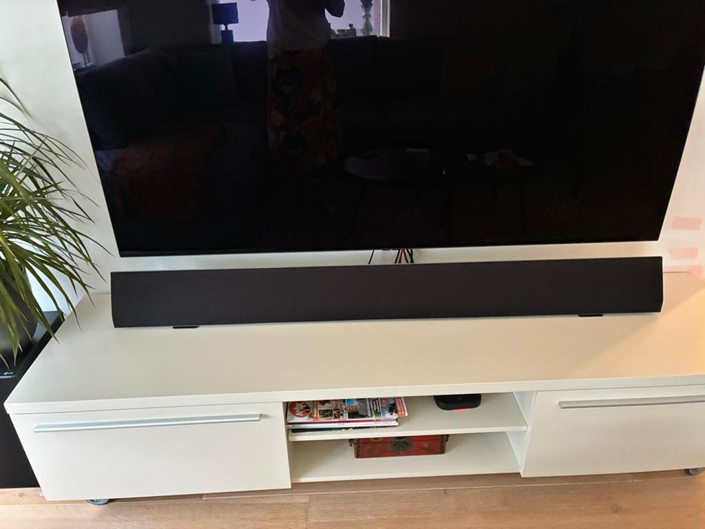 LG GX Soundbar met draadloze subwoofer, Ophalen, Bluetooth, Zo goed als nieuw