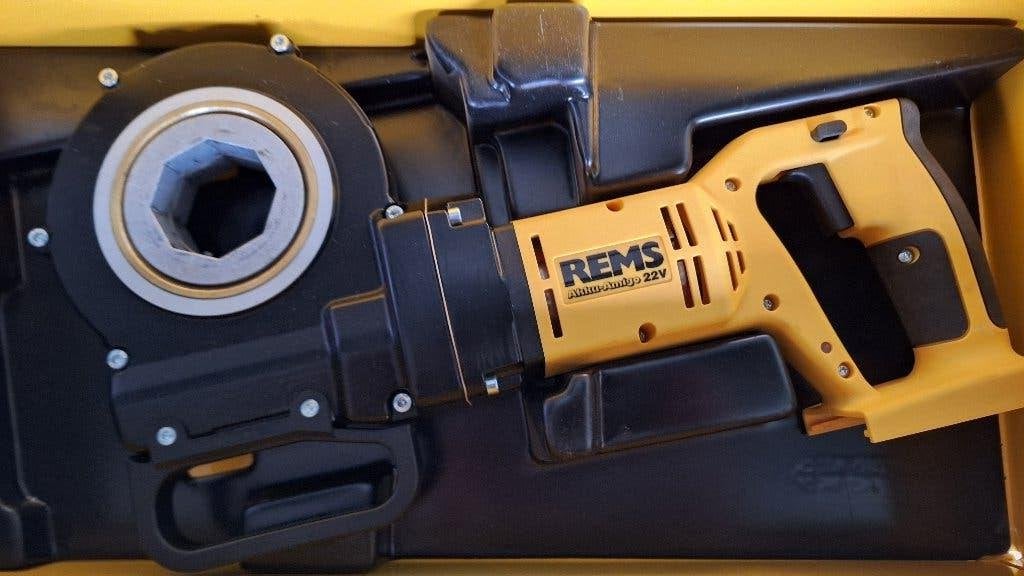 Rems Akku-Amigo 22v Set krachtige draadsnijmachine. NIEUW!, ., Nieuw, Ophalen of Verzenden, .
