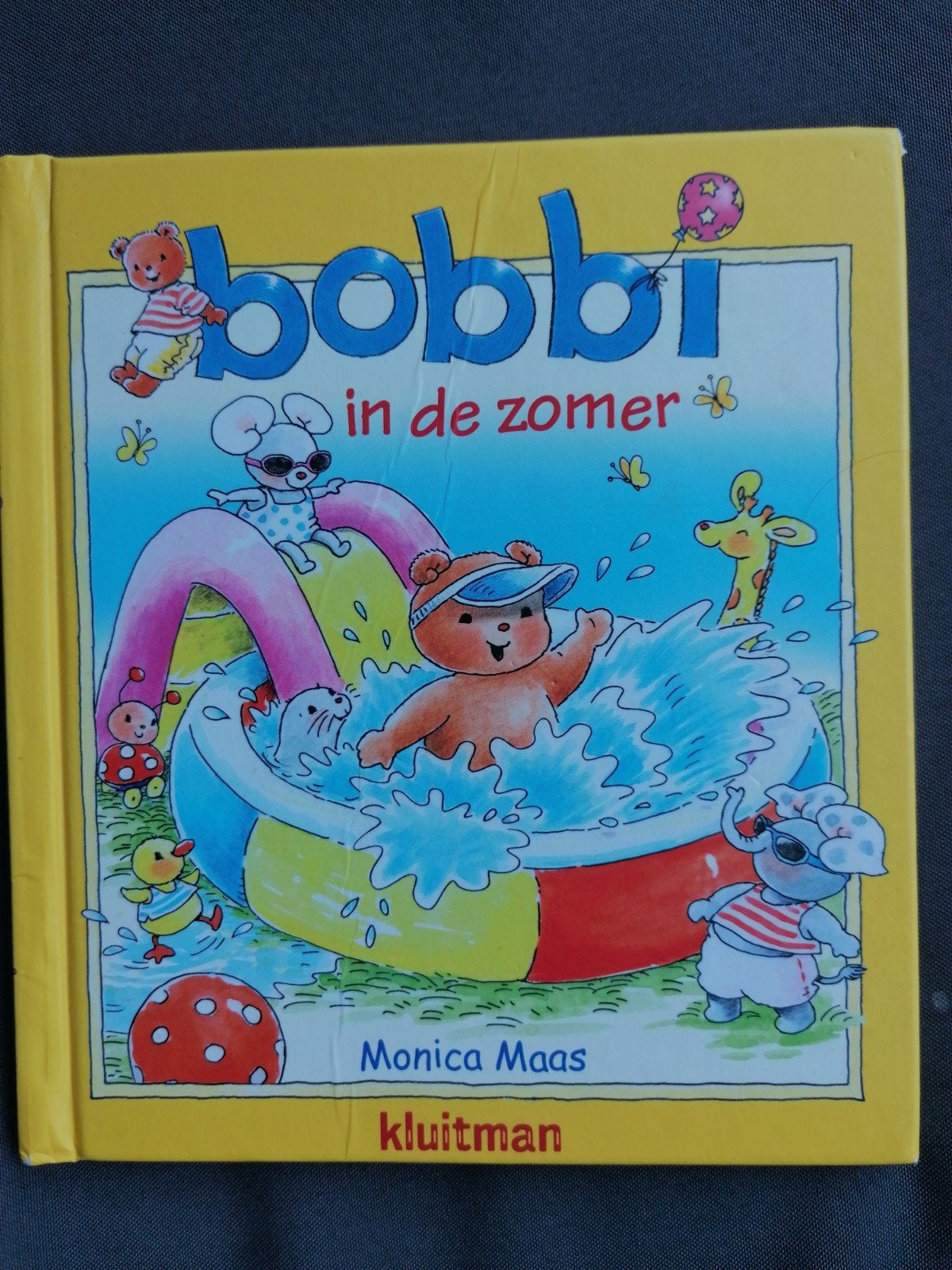 Bobbi in de zomer - Monica Maas (Kluitman), Fictie algemeen, Jongen of Meisje, Ophalen of Verzenden, Voorleesboek