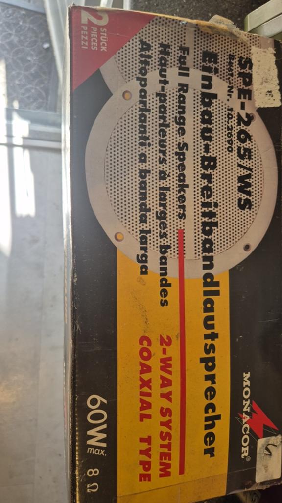 WATER bestendig speakers voor zwembad boot caravan of terras, Auto diversen, Autospeakers, Ophalen of Verzenden, Nieuw