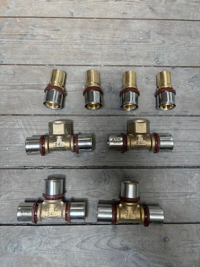 Diverse Bonfix Alu Pers 32mm perskoppelingen, Overige materialen, Overige typen, Nieuw, Minder dan 2 meter