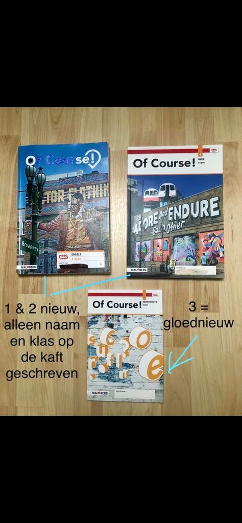 Of course! engels werkboeken HAVO 4, Ophalen of Verzenden, Zo goed als nieuw, HAVO, Engels