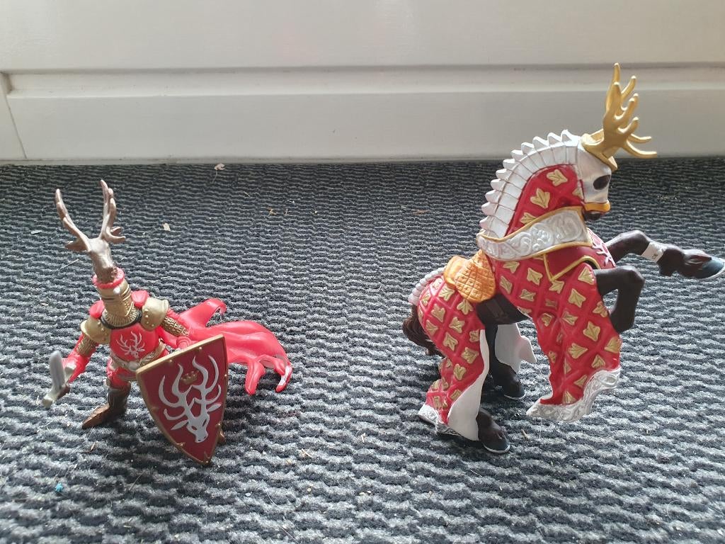 speelgoed Ridder te paard, Kinderen en Baby's, Speelgoed | Houten speelgoed, Ophalen, Zo goed als nieuw