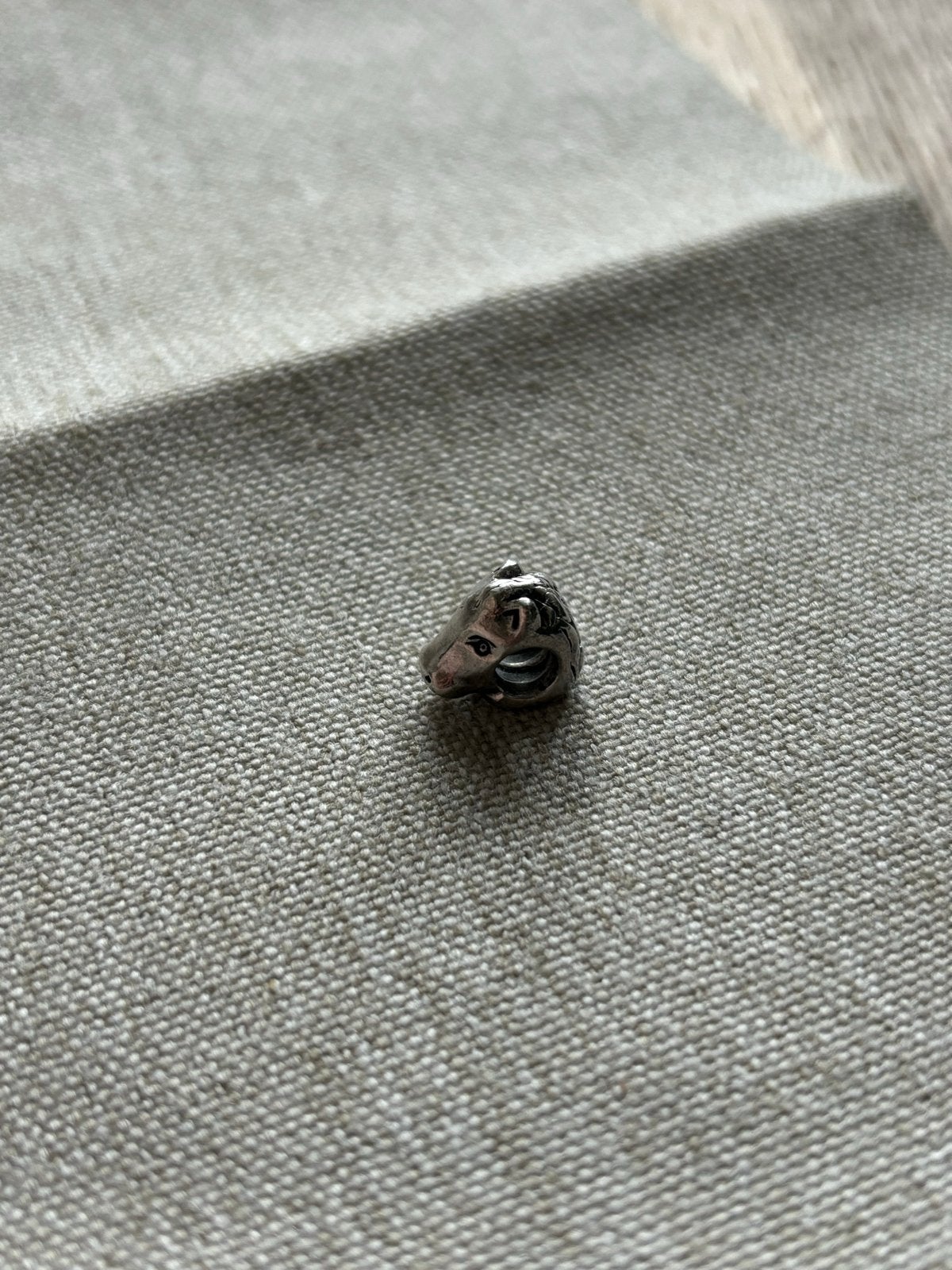Pandora bedel zilver paard, Gebruikt, Pandora, Ophalen of Verzenden, 1 bedel