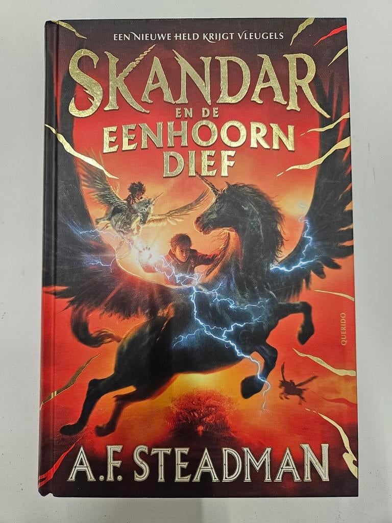 A.F. Steadman - Skandar en de eenhoorndief, Ophalen of Verzenden, Zo goed als nieuw, A.F. Steadman