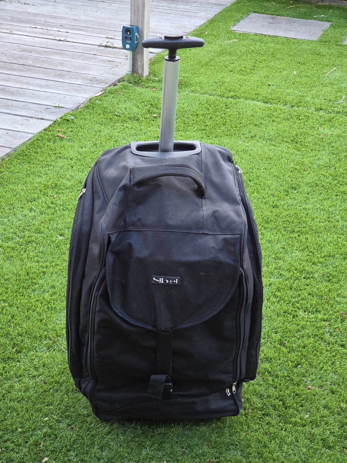 Sibel Haarkoffer op wielen - Ruime kappers trolley, Ophalen, Gebruikt, Zwart, Softcase