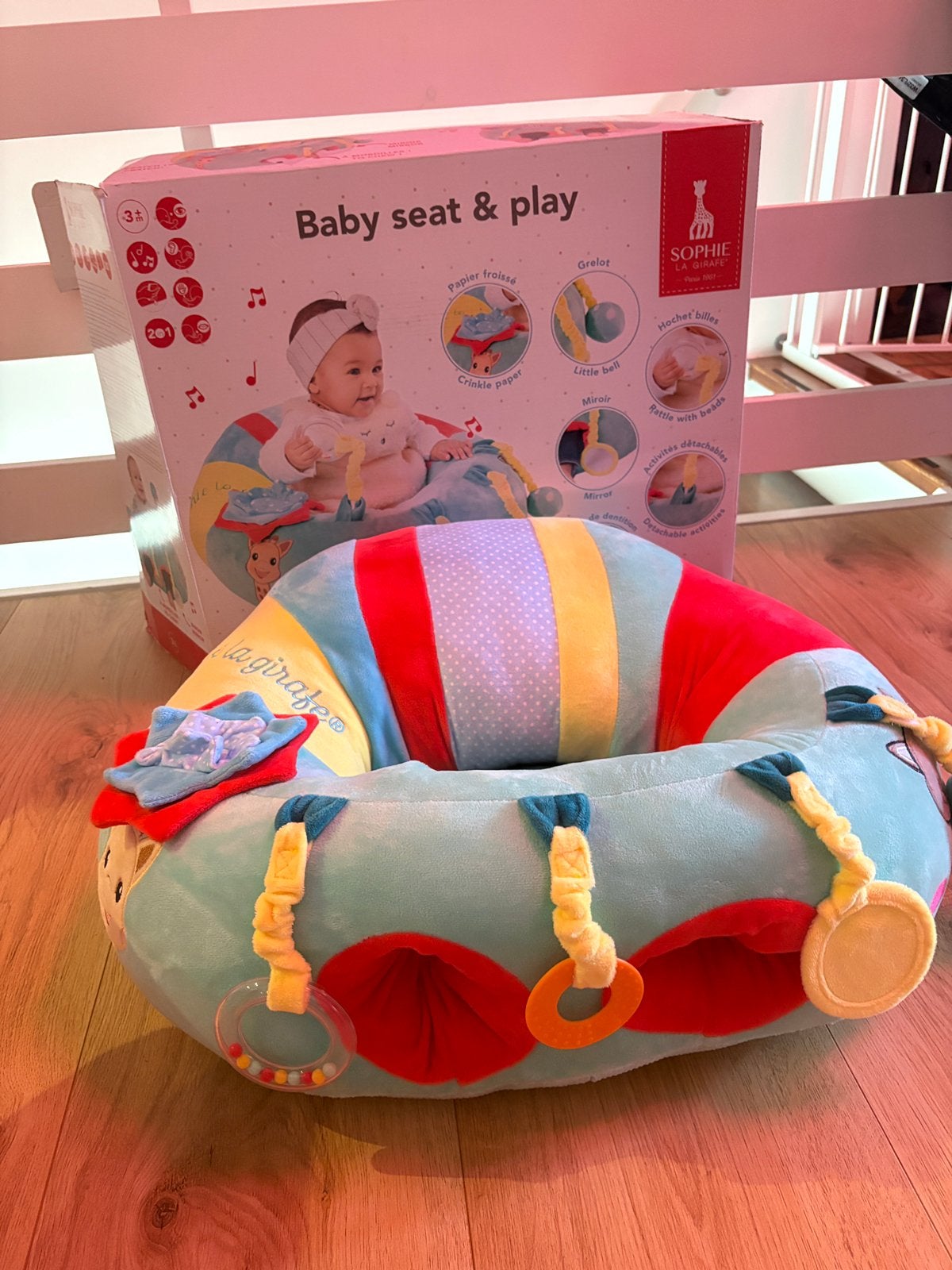 Sophie de giraf Baby Seat & Play, Ophalen, Zo goed als nieuw