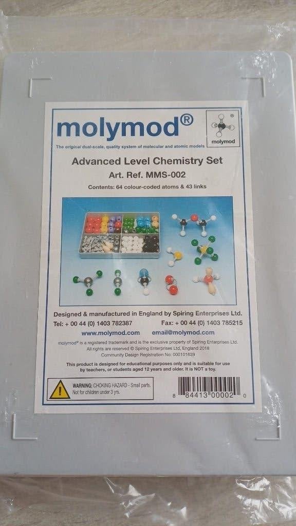 plastic scheikunde set, Molymod, leerset, Ophalen of Verzenden, Nieuw, Ontdekken