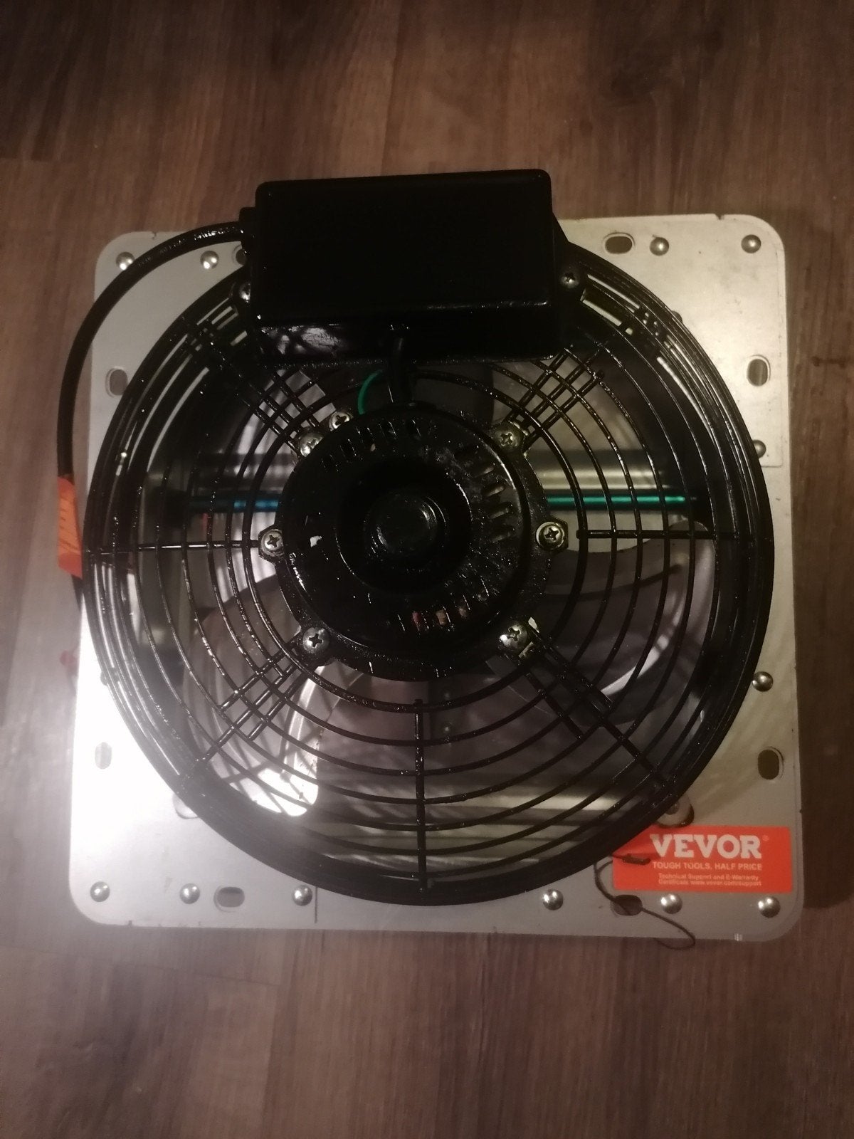 Vevor EF-10-AC2 Shutter Afzuigventilator 27W, Doe-het-zelf en Verbouw, Ventilatie en Afzuiging, Ophalen of Verzenden, Zo goed als nieuw