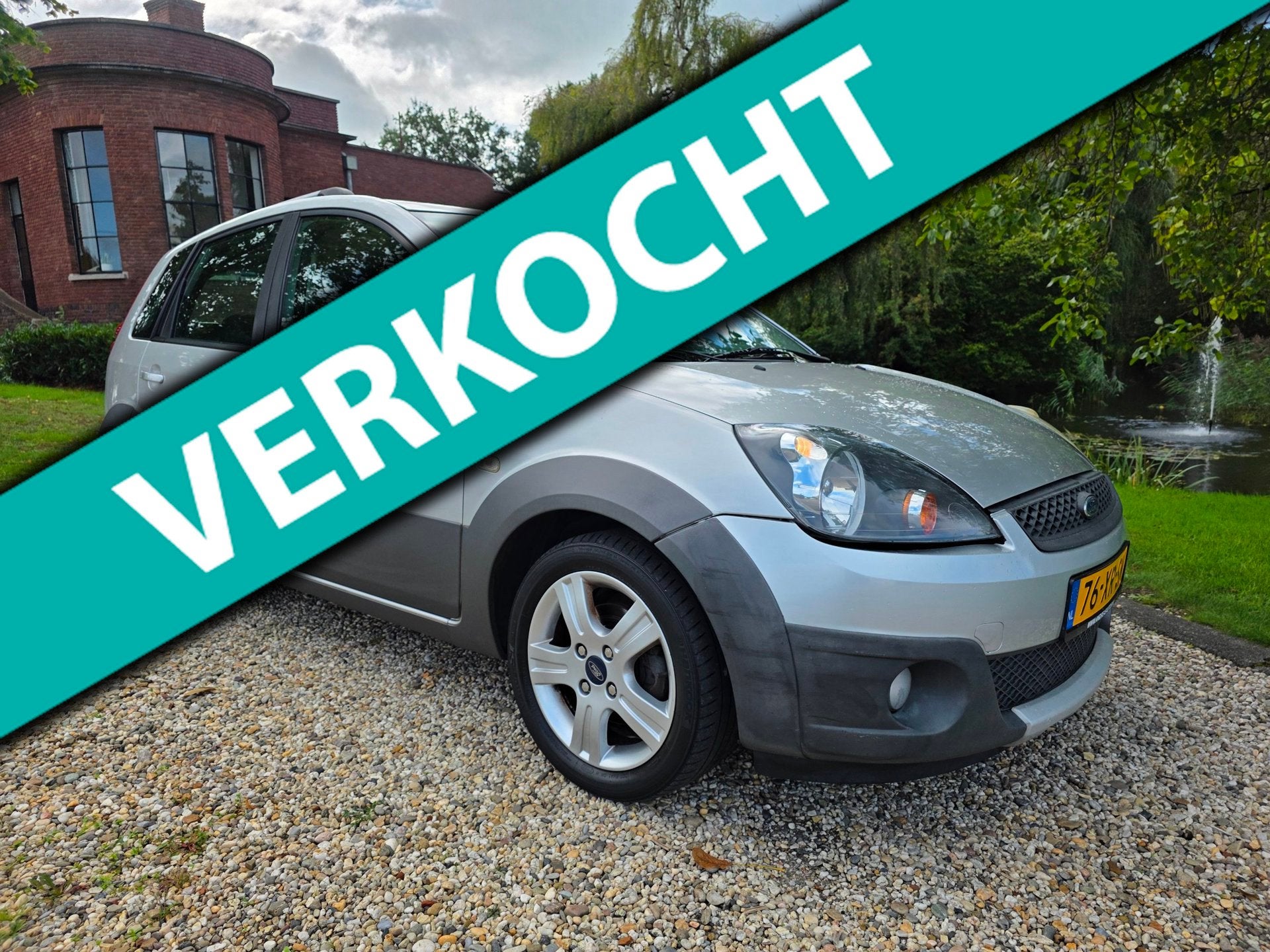 Ford Fiesta 1.4-16V Crossroad 5-deurs Airco, Voorwielaandrijving, 4 cilinders, Origineel Nederlands, Handgeschakeld