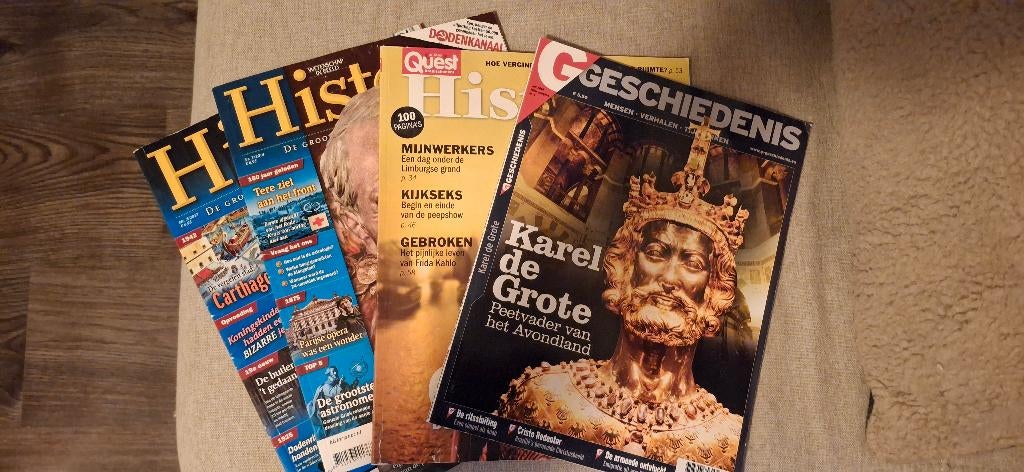 Geschiedenis tijdschriften, Ophalen of Verzenden, Zo goed als nieuw, Wetenschap en Natuur