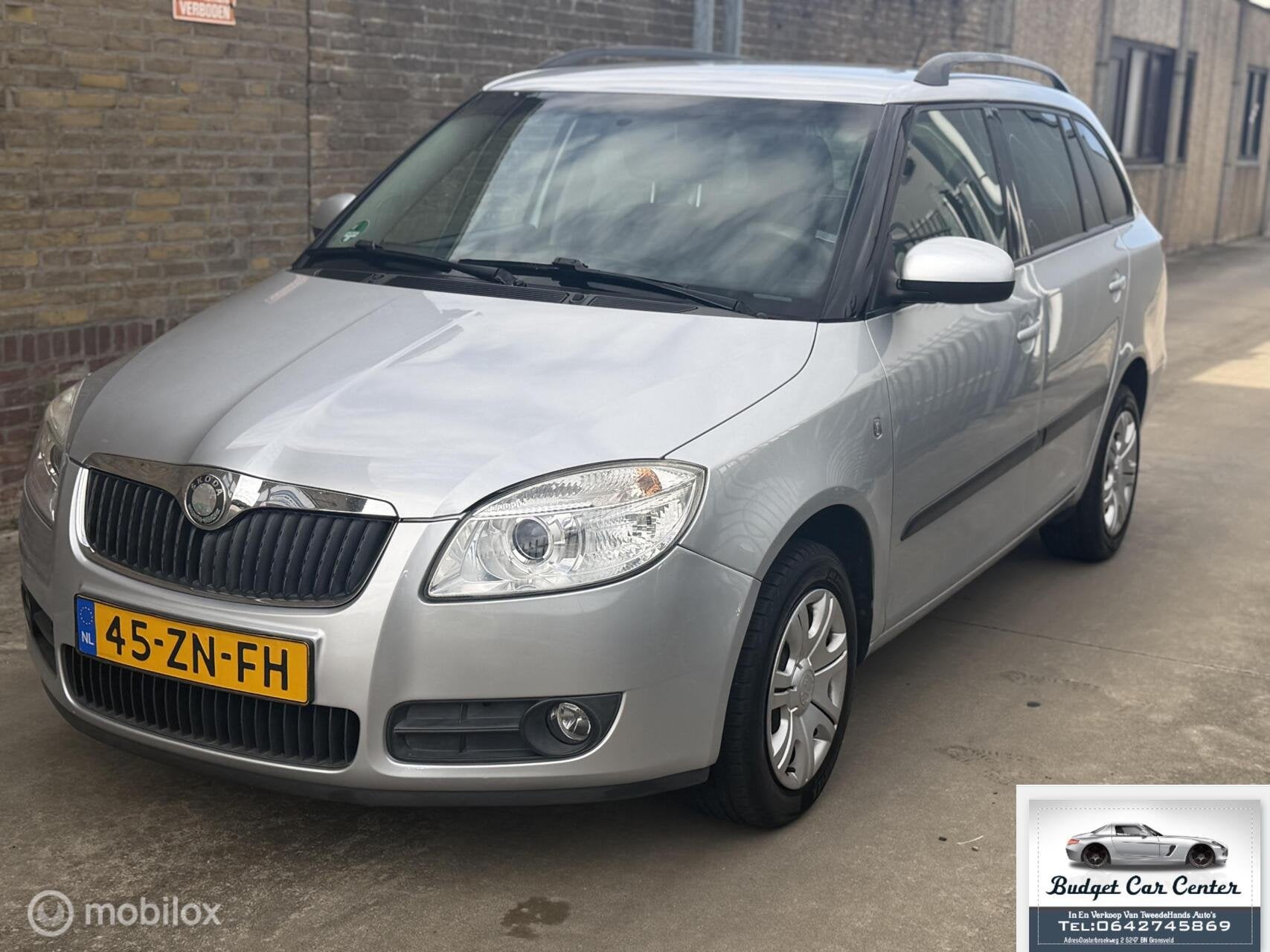 Skoda Fabia Combi 1.4-16V Sport Airo, Auto's, Voorwielaandrijving, 4 cilinders, Traction-control, Origineel Nederlands