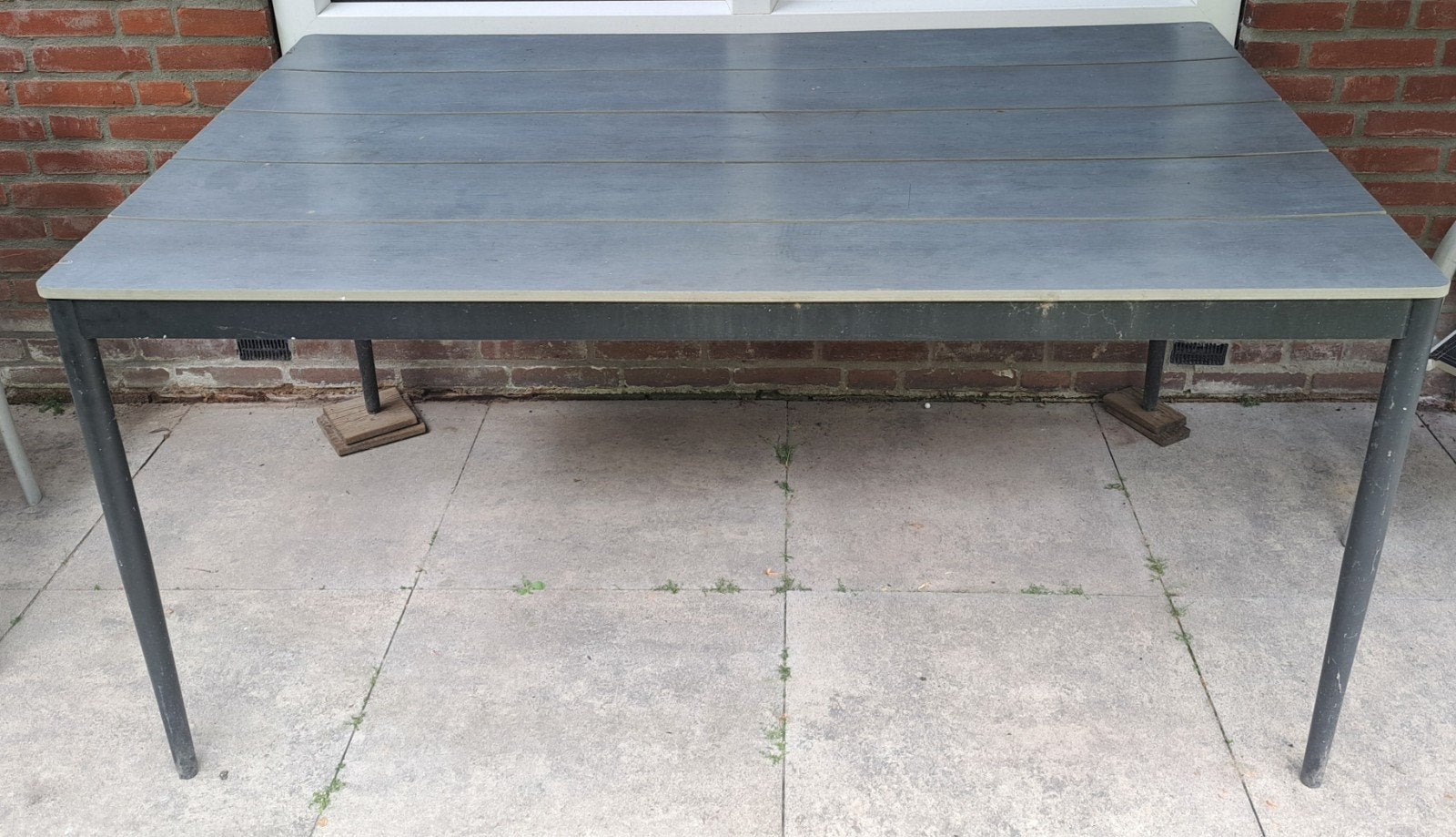 Tuintafel Jutlandia, Ophalen, Gebruikt, Rechthoekig, Hout